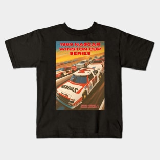 1989 Nascar Winston Cup Series Racing Poster Kids T-Shirt